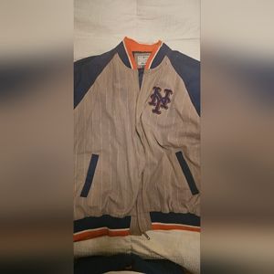 New York Mets jacket.